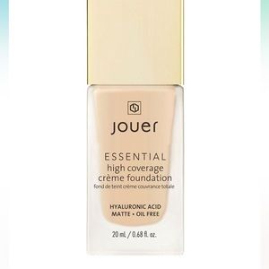 Jouer Essential high coverage crème foundation with hyaluronic acid in Sand, NWT